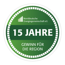 Die Norddeutsche Energiegemeinschaft eG ist seit 15 Jahren ein Gewinn für die Region